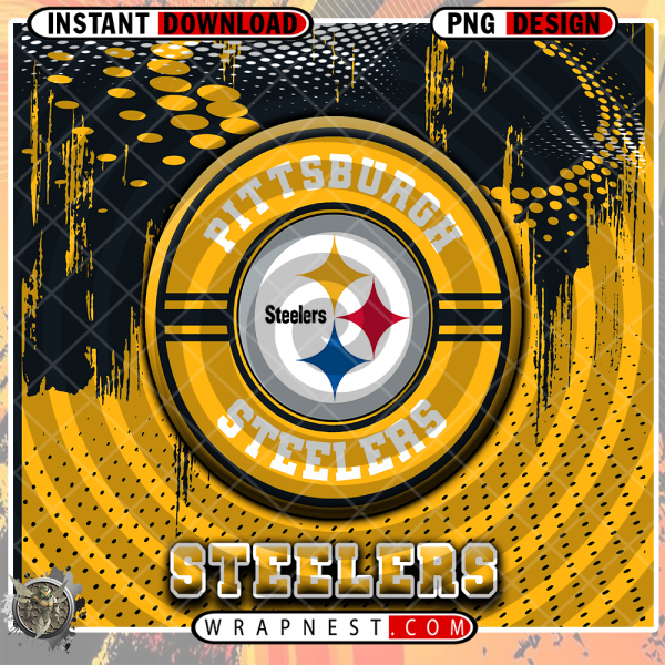 STEELERS DOT LOGO WRAP