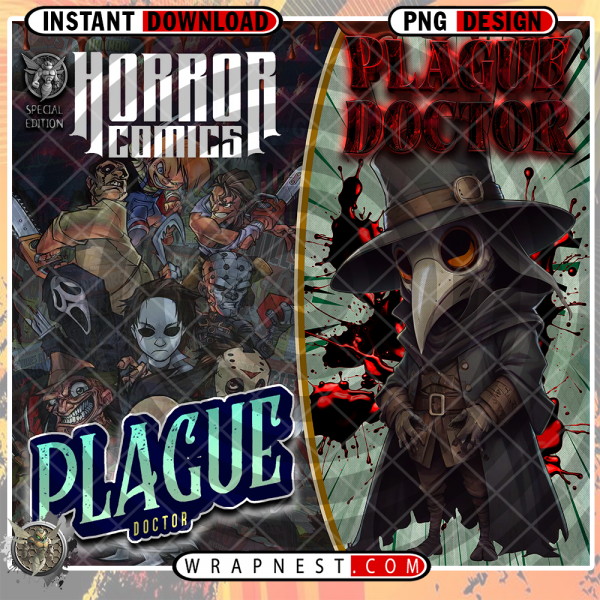 PLAGUE DOCTOR HORROR COMIC