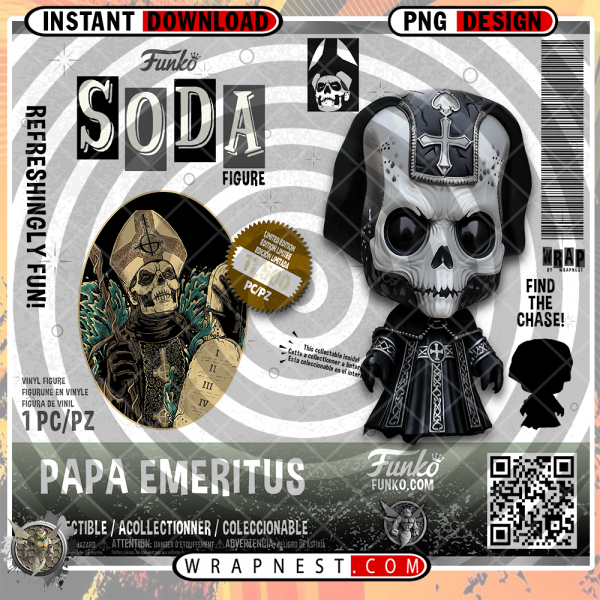 PAPA EMERITUS FUNKO SODA WRAP