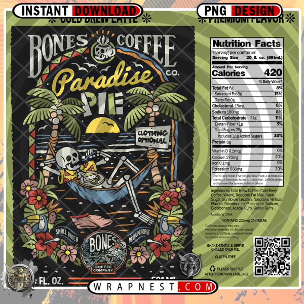 PARADISE PIE BONES COFFEE