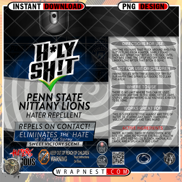 PENN STATE HOLY SH*T WRAP