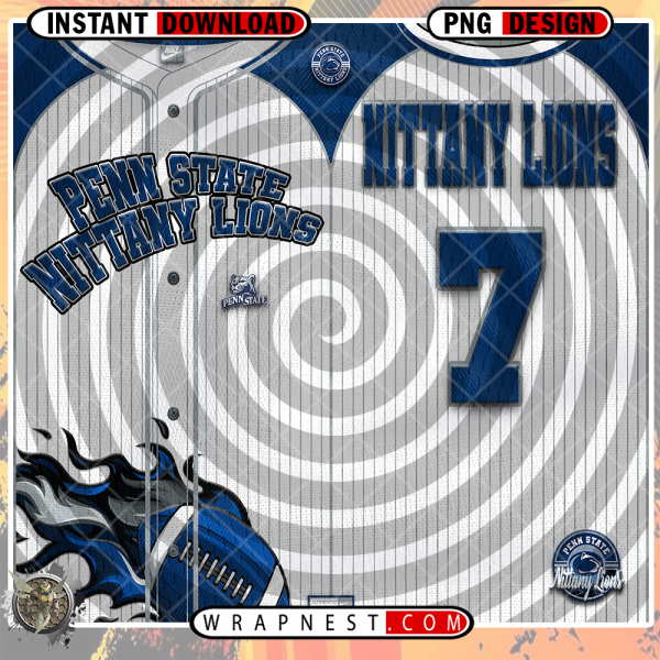 PENN STATE TEAM BUTTON-UP WRAP