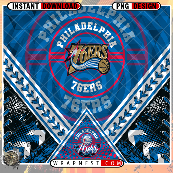 76ERS DIAMOND WRAP v1