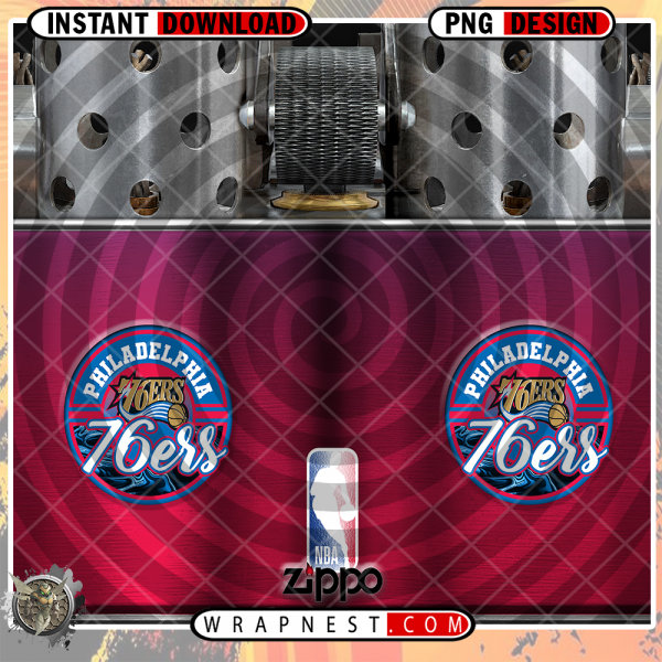 76ERS ZIPPO WRAP