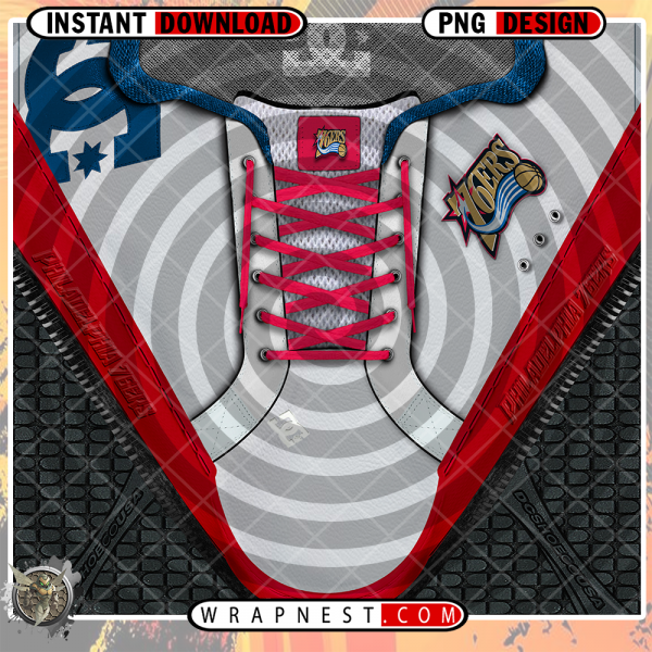 76ERS DC SHOE WRAP
