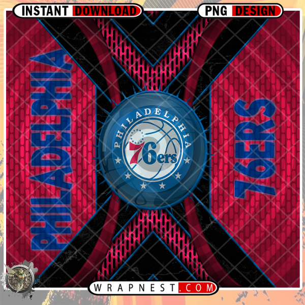 76ERS METAL GRATING WRAP