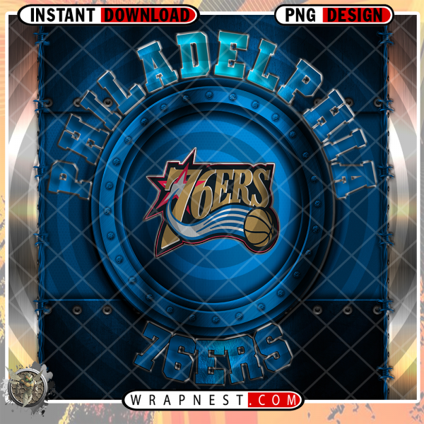 76ERS METAL WRAP