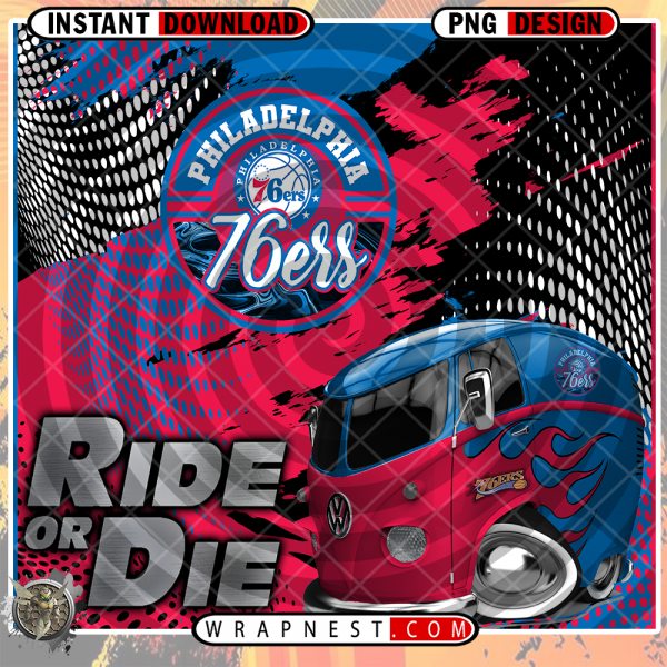 76ERS RIDE or DIE