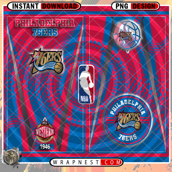 76ERS TEAM LOGO WRAP
