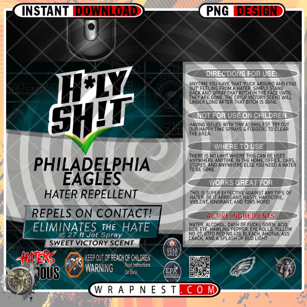 EAGLES HOLY SHIT WRAP