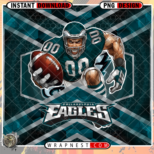 EAGLES HONEYCOMB WRAP