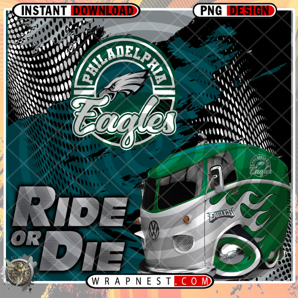 EAGLES RIDE or DIE