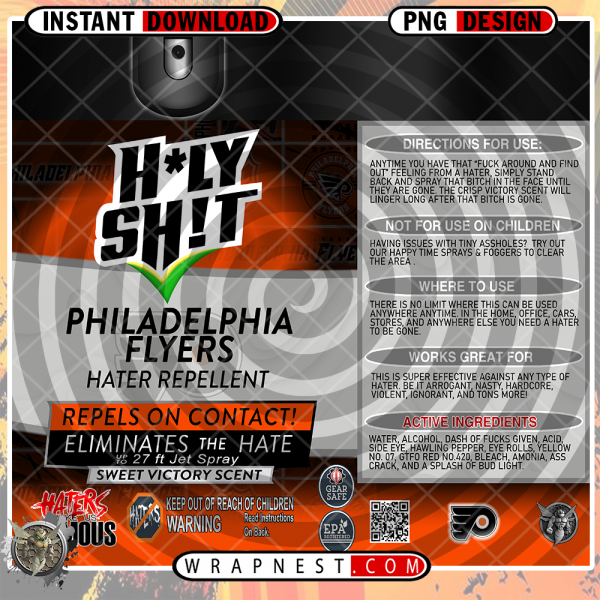 FLYERS HOLY SHIT WRAP