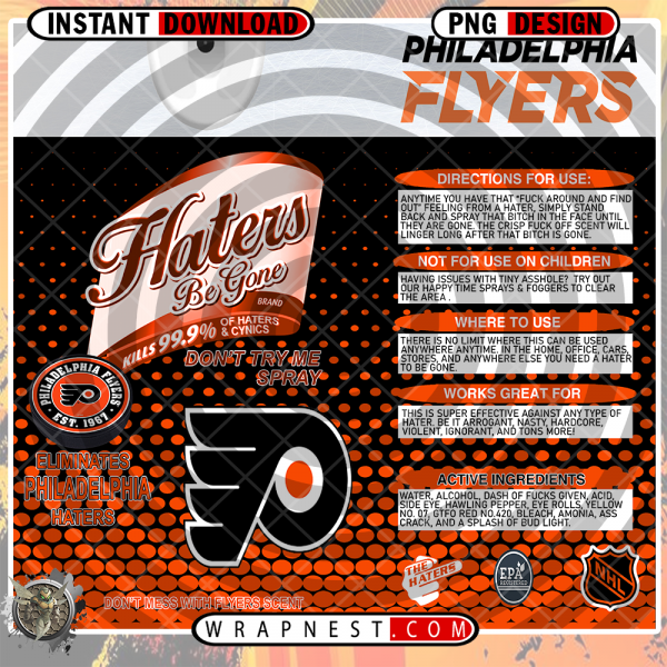 FLYERS HATERS BE GONE WRAP