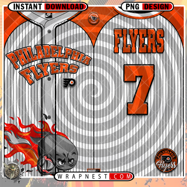 FLYERS TEAM BUTTON-UP WRAP