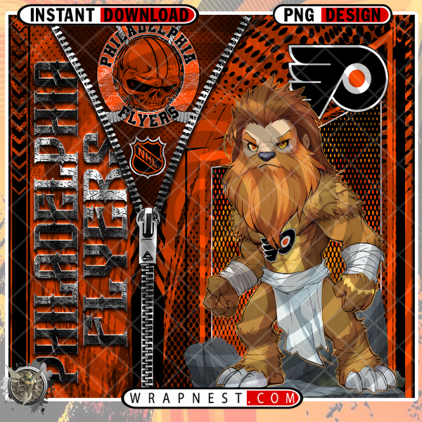 FLYERS ZIPPER MASCOT