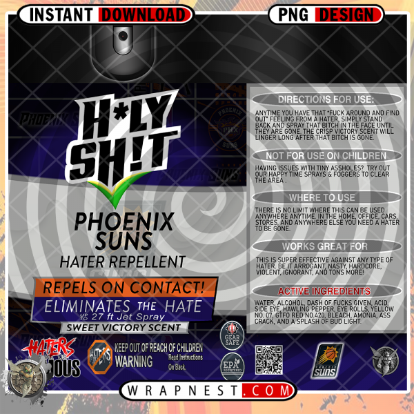 SUNS HOLY SHIT WRAP