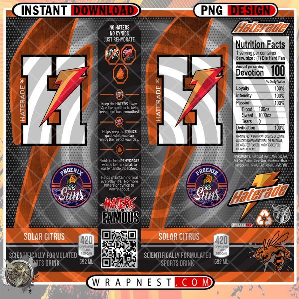 SUNS HATERADE WRAP