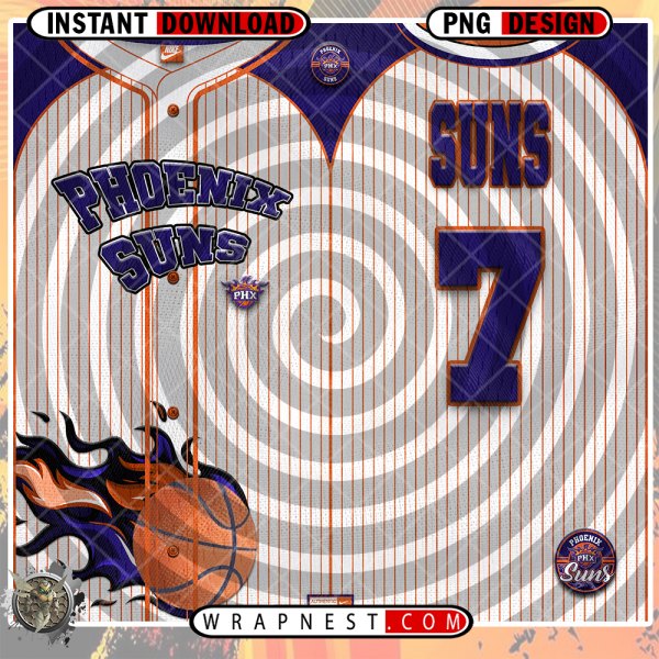SUNS TEAM BUTTON-UP WRAP