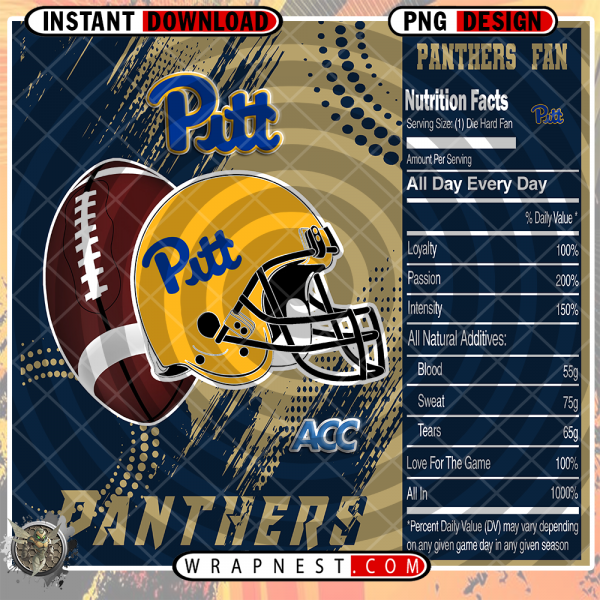 PITTSBURGH TEAM FAN SODA WRAP