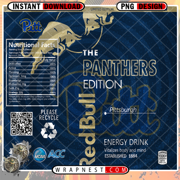 PITTSBURGH RED BULL WRAP