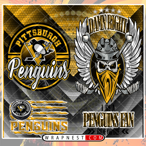 PENGUINS SKULL WRAP