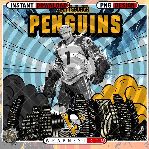 PENGUINS COMIC BOOK STYLE WRAP