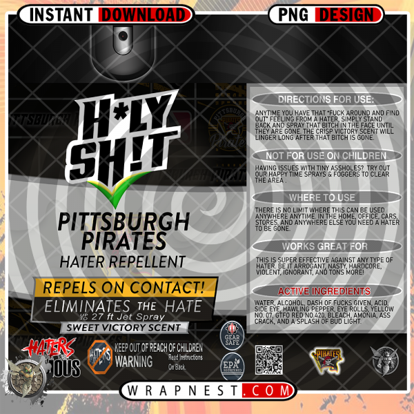PIRATES HOLY SHIT WRAP
