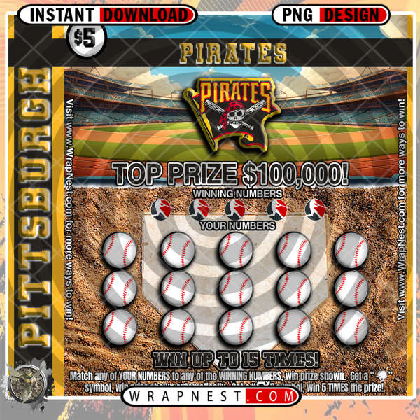 PIRATES SCRATCH OFF WRAP