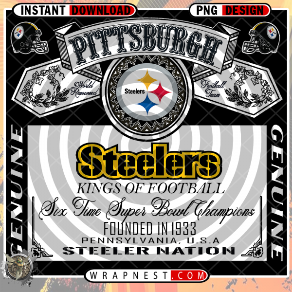PITTSBURGH STEELERS BUD WRAP v1