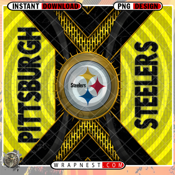STEELERS METAL GRATING WRAP