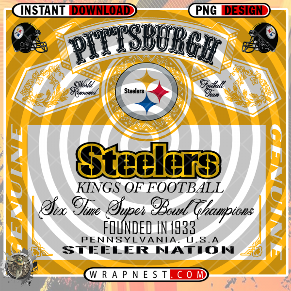 PITTSBURGH STEELERS BUD WRAP v1