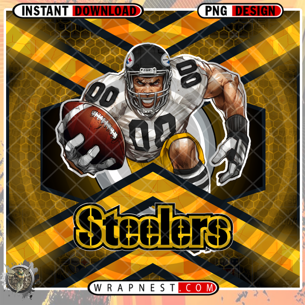 STEELERS HONEYCOMB WRAP