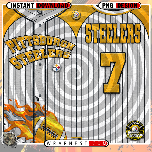 STEELERS TEAM BUTTON-UP WRAP
