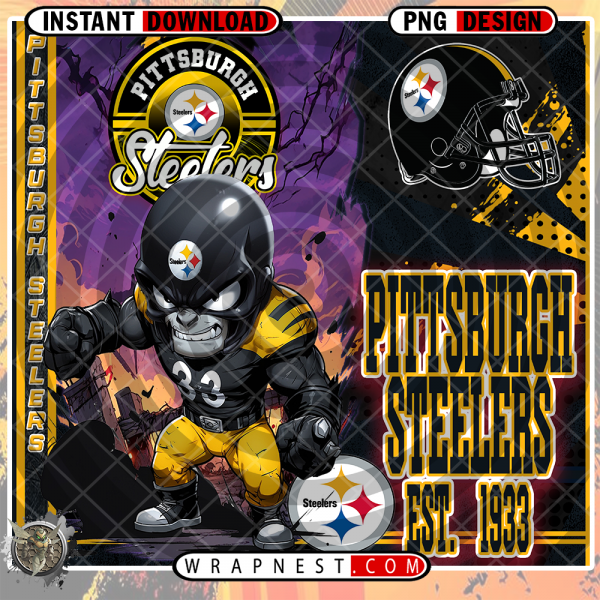 STEELERS MONSTER MASCOT