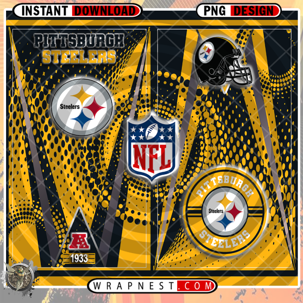 STEELERS TEAM LOGO WRAP