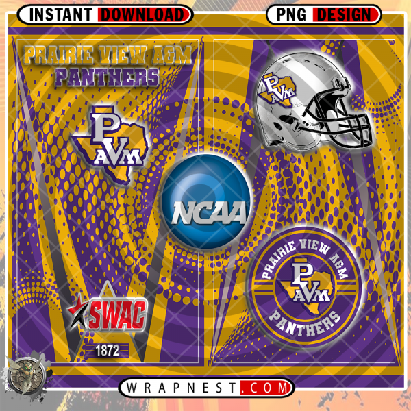 PRAIRIE VIEW A&M TEAM LOGO WRAP