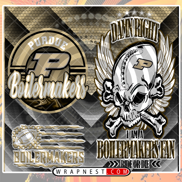 PURDUE SKULL WRAP