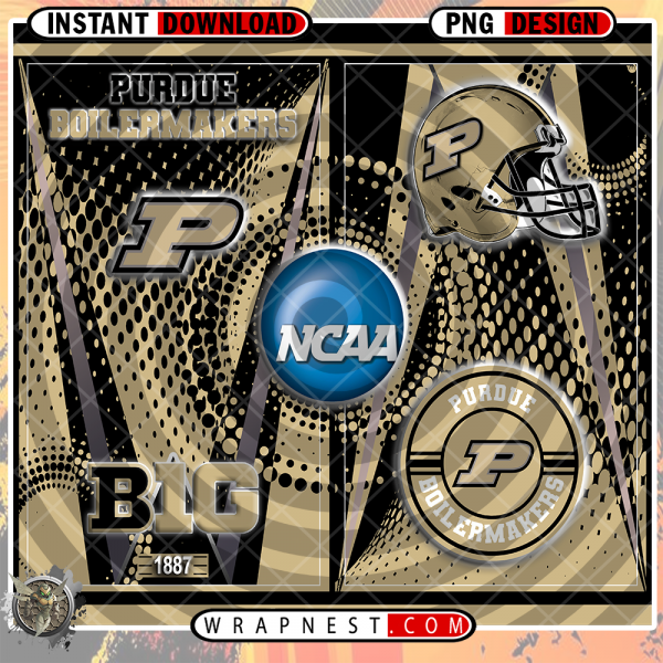 PURDUE TEAM LOGO WRAP