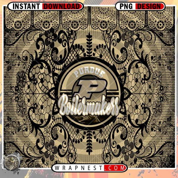 PURDUE LACE & LOGO WRAP