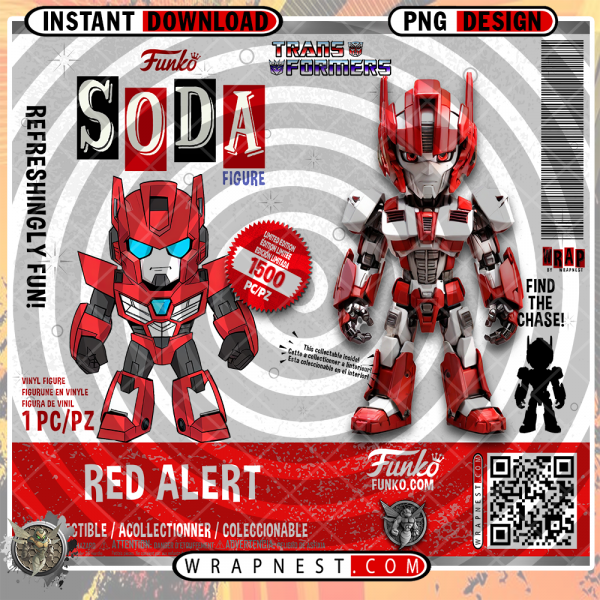 RED ALERT FUNKO SODA