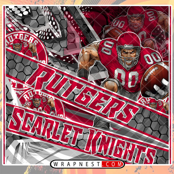 RUTGERS FATHEAD v2 WRAP