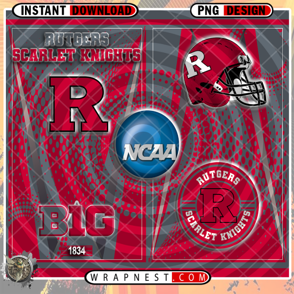 RUTGERS TEAM LOGO WRAP