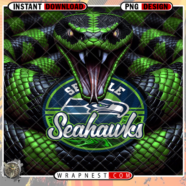 SEAHAWKS SNAKE SKIN