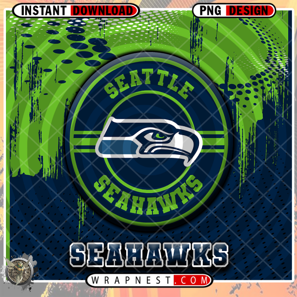 SEAHAWKS DOT LOGO WRAP