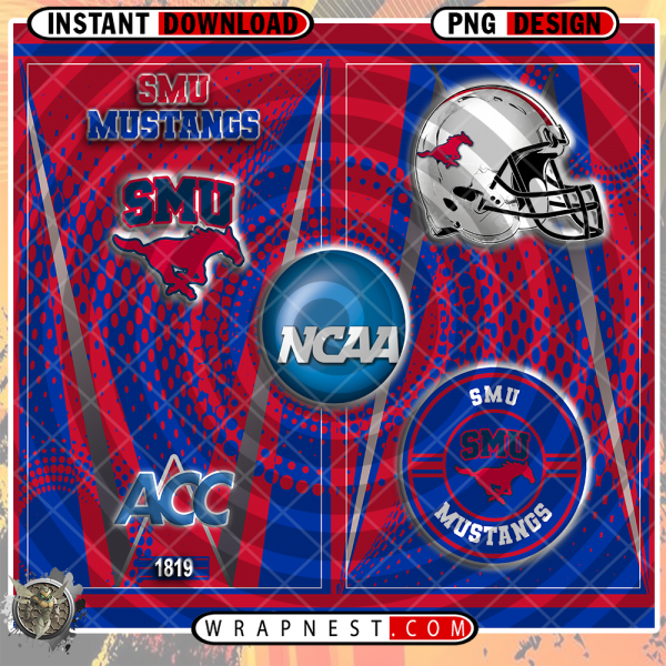 SMU TEAM LOGO WRAP