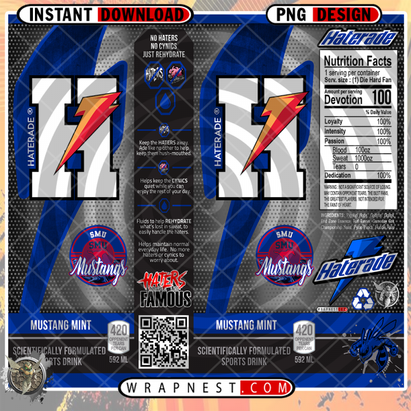 SMU HATERADE WRAP