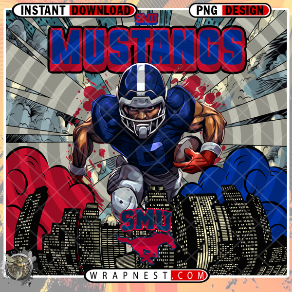 SMU COMIC BOOK STYLE WRAP