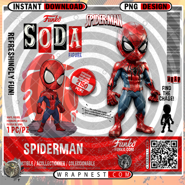 SPIDERMAN FUNKO SODA