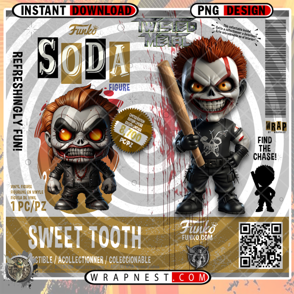 SWEET TOOTH FUNKO SODA WRAP